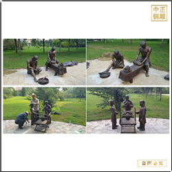 景觀古代人物雕塑 景觀古代人物雕塑