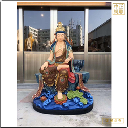 手拿寶劍文殊普賢銅佛像 手拿寶劍文殊普賢銅佛像