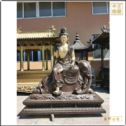 批發(fā)文殊普賢菩薩銅佛像廠家 批發(fā)文殊普賢菩薩銅佛像廠家