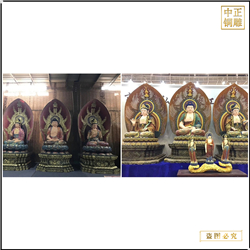 鑄造寺廟景區銅佛像 鑄造寺廟景區銅佛像