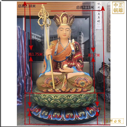 銅雕地藏王菩薩鑄造 銅雕地藏王菩薩鑄造