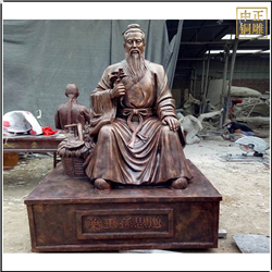 古代中醫(yī)名人銅像 古代中醫(yī)名人銅像