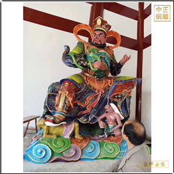 4米四大天王銅雕制作廠 4米四大天王銅雕制作廠