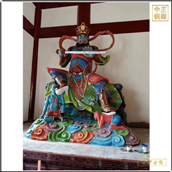 純銅四大天王神像生產 純銅四大天王神像生產