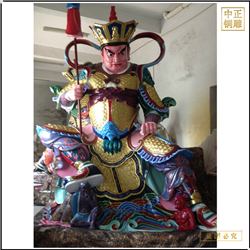 鑄銅關(guān)公 6米大型四大天王佛像鑄造