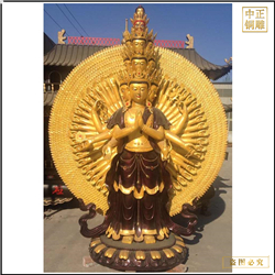 鑄銅關(guān)公 銅觀音菩薩佛像廠家