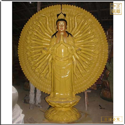 鑄銅關(guān)公 制作千手千眼觀音像