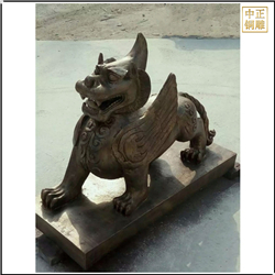 大型室外銅獬豸雕塑 大型室外銅獬豸雕塑