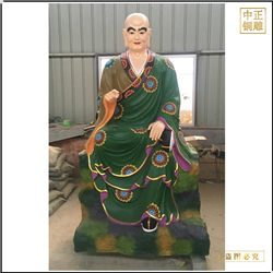 銅雕十八羅漢神像定制 銅雕十八羅漢神像定制