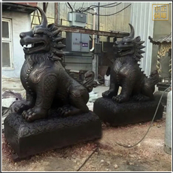 鑄銅關(guān)公 神獸銅獬豸動(dòng)物雕塑