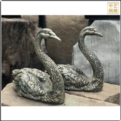 鑄銅關(guān)公 純銅天鵝雕塑定制