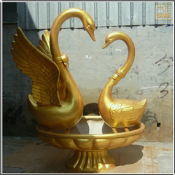 鑄銅關公 景觀天鵝動物雕塑