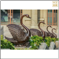 鑄銅關公 噴水銅天鵝雕塑鑄造