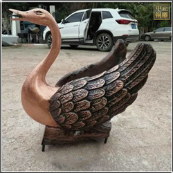 小型銅天鵝雕塑 小型銅天鵝雕塑