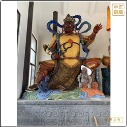 鑄銅關(guān)公 2米鑄銅四大天王佛像工廠