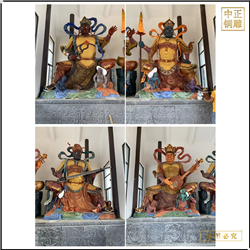 鑄銅關(guān)公 3米四大天王佛像銅雕