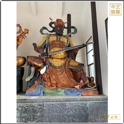 鑄銅關(guān)公 廟宇四大天王銅佛像