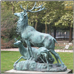 銅鹿鑄銅雕塑 銅鹿鑄銅雕塑