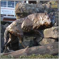 室外銅狼雕塑 室外銅狼雕塑