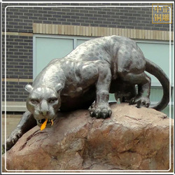 鑄銅關(guān)公 銅豹子景觀(guān)雕塑