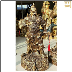 1米鑄銅關(guān)公鑄造 1米鑄銅關(guān)公鑄造