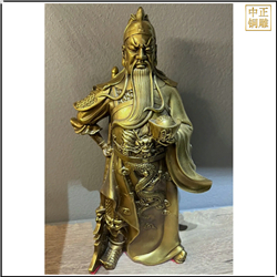 純銅關(guān)公雕塑像 純銅關(guān)公雕塑像