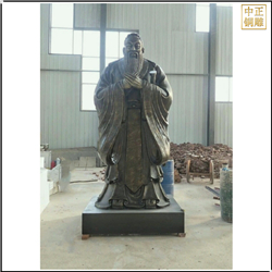 鑄銅關公 高1.5米黃銅孔子鑄造