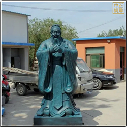 鑄銅關(guān)公 加工鑄造孔子銅像
