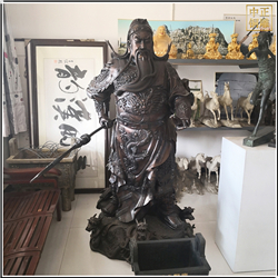 鑄銅關(guān)公 橫刀關(guān)公銅像