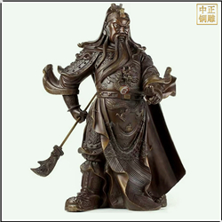 橫刀睜眼關(guān)公銅像 橫刀睜眼關(guān)公銅像