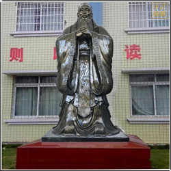 鑄銅關(guān)公 銅雕校園先師孔子雕塑