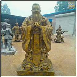 鑄銅關公 鑄銅雕塑孔子定制