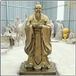 鑄銅關公 宗圣孔子銅像