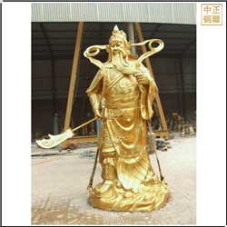 忠義蓋世全銅關公擺件 忠義蓋世全銅關公擺件