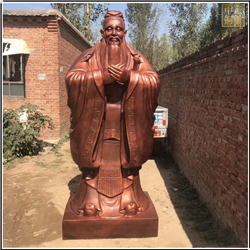 鑄銅關公 總1.68米高孔子全身像