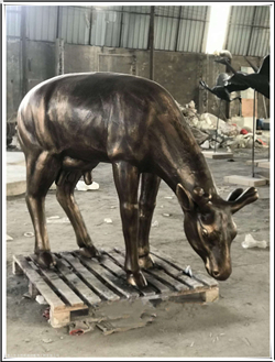 定做銅鹿雕塑 定做銅鹿雕塑