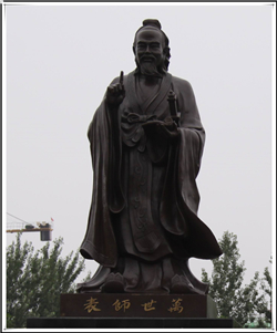 大型孔子銅像 大型孔子銅像