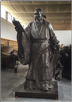 鑄銅孔子雕塑價(jià)格 鑄銅孔子雕塑價(jià)格