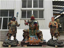 銅鑄關公 銅鑄關公