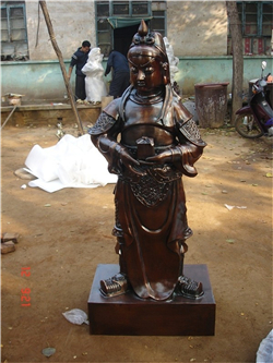 武財神銅關公 武財神銅關公