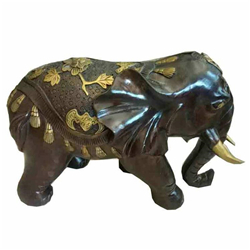 銅大象擺件 銅大象擺件