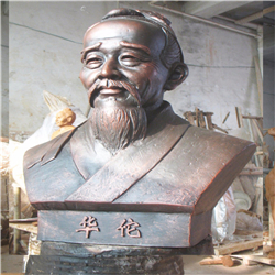 鑄造華佗銅像 鑄造華佗銅像