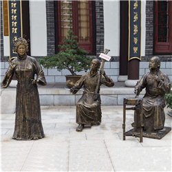 唱戲人物雕塑 唱戲人物雕塑