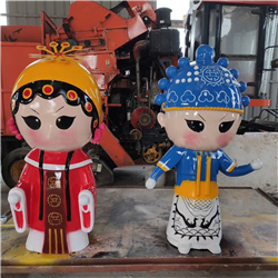 戲曲卡通雕塑 戲曲卡通雕塑