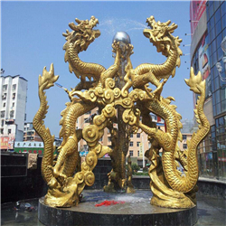 龍吸水雕塑 龍吸水雕塑